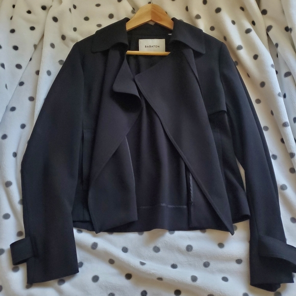 Babaton Jackets & Blazers - Aritzia Babaton Flowly Light Black Jacket